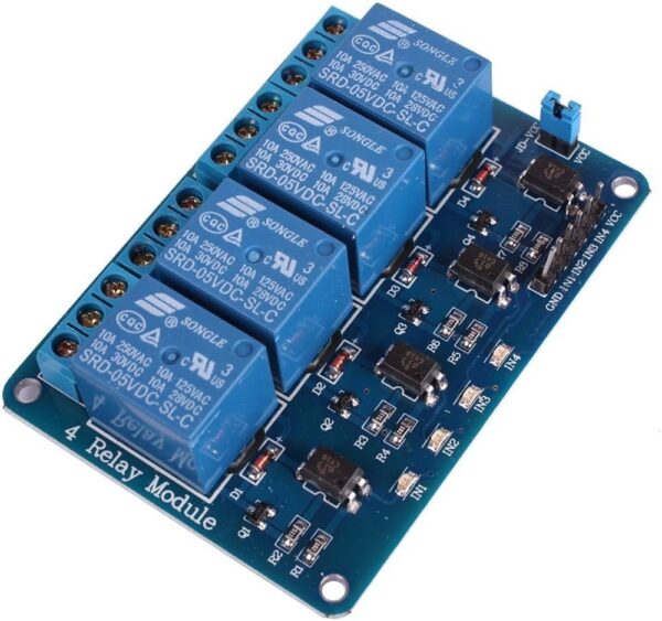 5V 10A 4 Channel Relay