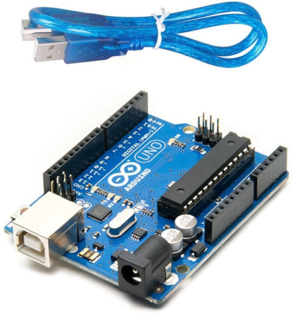 Arduino uno with cable